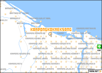 map of Kampong Kok Mek Sang