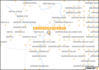 map of Kampong Kok Pauh