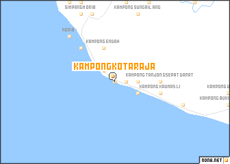 map of Kampong Kota Raja