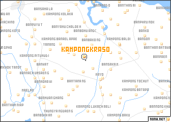 map of Kampong Kraso