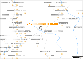 map of Kampong Kuak Tengah