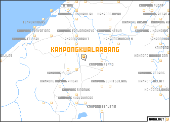 map of Kampong Kuala Abang
