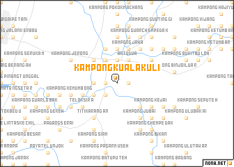 map of Kampong Kuala Kuli