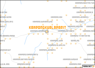 map of Kampong Kuala Parit