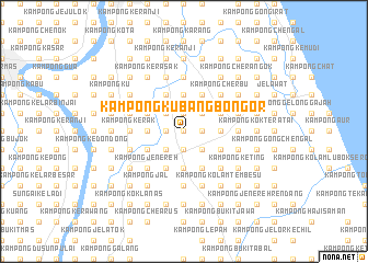 map of Kampong Kubang Bongor