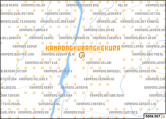 map of Kampong Kubang Kekura