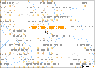 map of Kampong Kubang Pasu