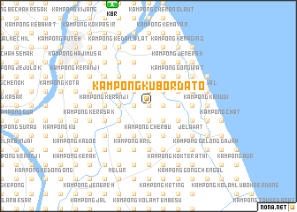 map of Kampong Kubor Dato