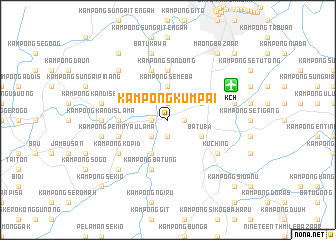 map of Kampong Kumpai