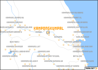 map of Kampong Kumpal
