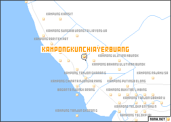 map of Kampong Kunchi Ayer Buang
