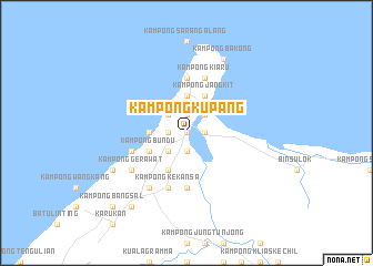 map of Kampong Kupang