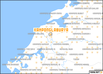 map of Kampong Labuaya