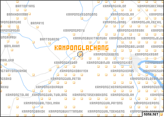 map of Kampong Lachang