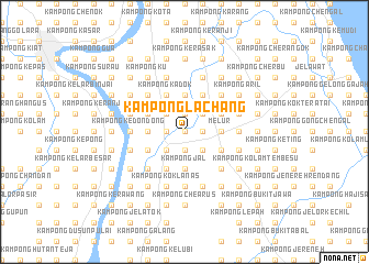 map of Kampong Lachang