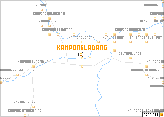 map of Kampong Ladang