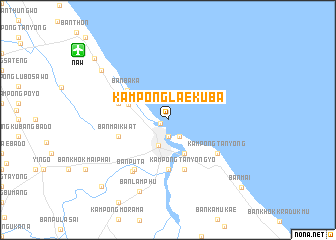 map of Kampong Laekuba