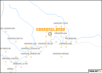 map of Kampong Lanar