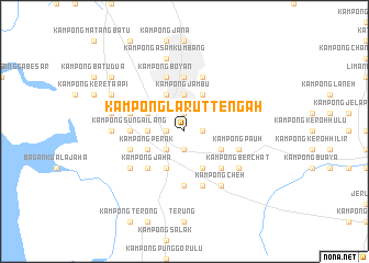 map of Kampong Larut Tengah