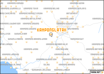map of Kampong Latak