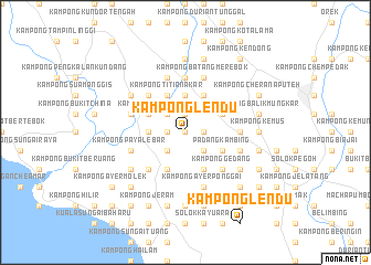 map of Kampong Lendu