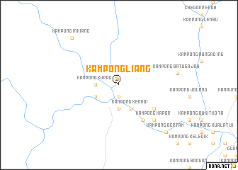 map of Kampong Liang