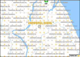 map of Kampong Likong
