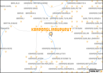 map of Kampong Limau Purut