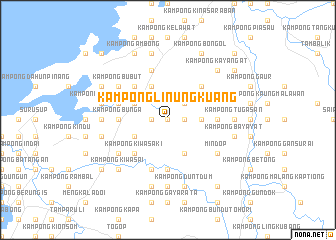 map of Kampong Linung Kuang