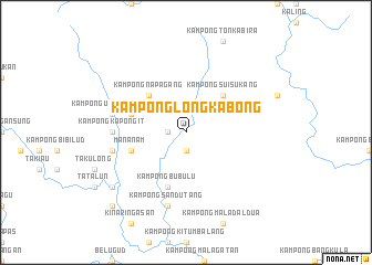 map of Kampong Long Kabong