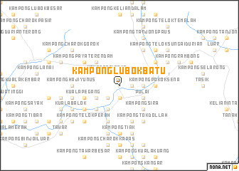 map of Kampong Lubok Batu