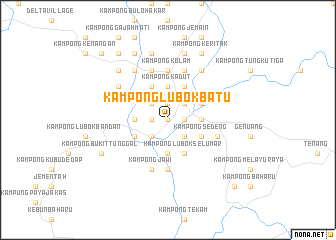 map of Kampong Lubok Batu