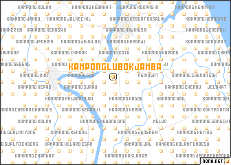 map of Kampong Lubok Jamba