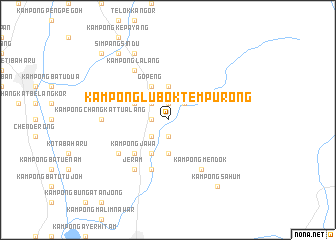 map of Kampong Lubok Tempurong