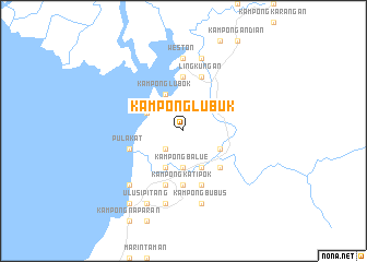 map of Kampong Lubuk