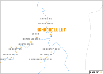 map of Kampong Lulut
