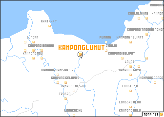 map of Kampong Lumut