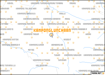 map of Kampong Lunchaan