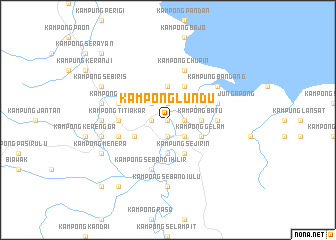 map of Kampong Lundu