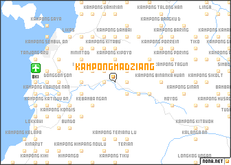 map of Kampong Madziang