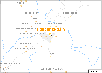 map of Kampong Majid