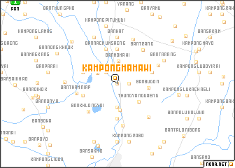 map of Kampong Ma Mawi