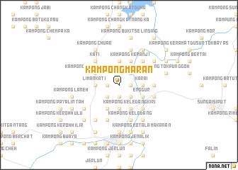 map of Kampong Maran