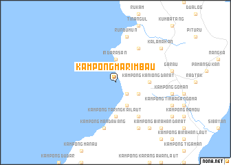map of Kampong Marimbau