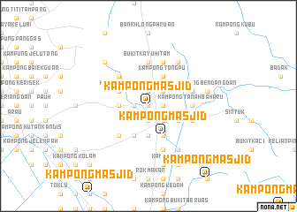 map of Kampong Masjid