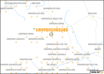 map of Kampong Masuba