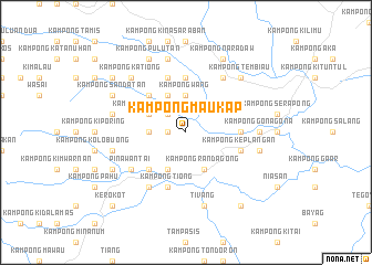 map of Kampong Maukap