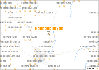 map of Kampong Mayor