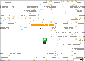 map of Kampong Mekoi