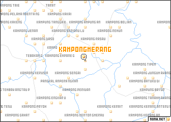 map of Kampong Merang